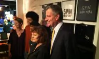 Susan Sarandon Backs de Blasio Over Quinn