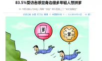 Chinese Youth Leech off Rich Dads, Says Poll