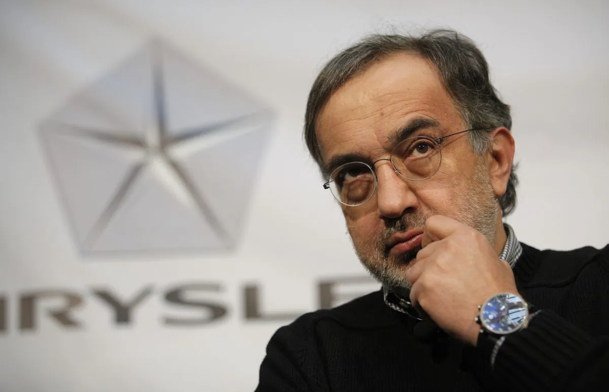 Chrysler Group CEO and Chairman Sergio Marchionne at a press event, April 30, 2012, in Detroit, Mich. (Bill Pugliano/Getty Images)