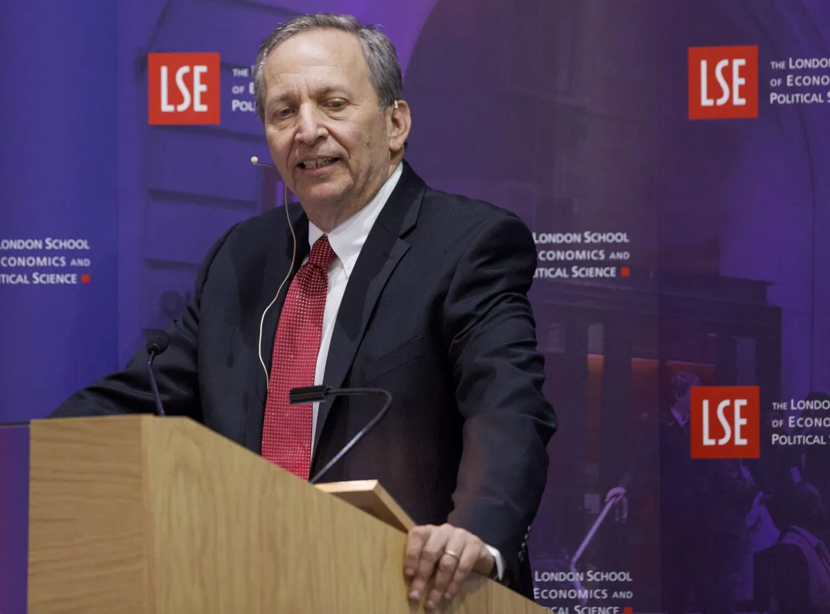 Lawrence Summers, former U.S. Treasury Secretary, speaks during an event at the London School of Economics, in London, England, on Mar. 25, 2013. (Jason Alden - WPA Pool/Getty Images)