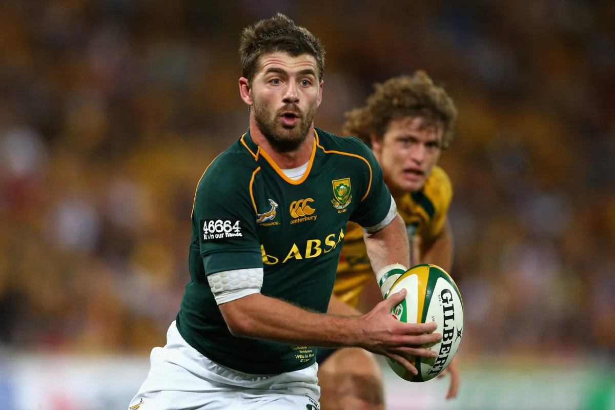 Springboks wing Willie Le Roux has run into form ... Le Roux is seen here making a break during the Rugby Championship match against the Australian Wallabies on Sept 7, 2013. (Cameron Spencer/Getty Images)