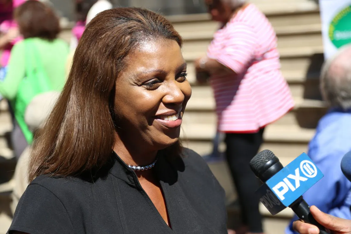 Public Advocate Letitia James on Sept. 19, 2013. (Christian Watjen/Epoch Times)

