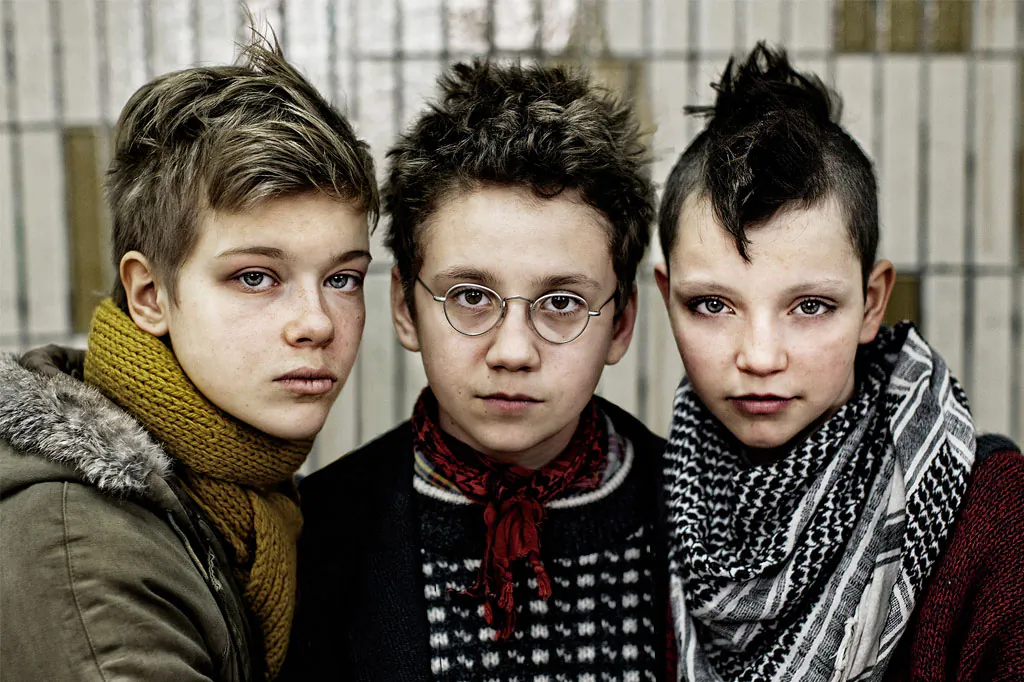 Hedvig, Bobo, and Klara (played by Liv LeMoyne, Mira Barkhammar, and Mira Grosin) start a punk rock band against all odds in director Lukas Moodysson's wonderfully fun "We Are The Best!" (Courtesy of TIFF)