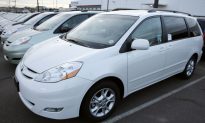 Toyota Recalls 600,000 Minivans Because of Potential Defective Parking Brake