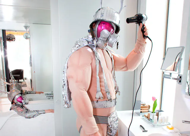There's even a disco-ball in the bathroom (Photo: TheThief.com & Evy Andersen)