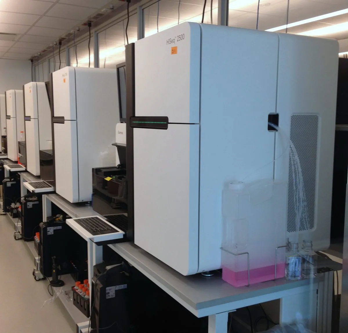 The Illumina HiSeq 2500 can sequence a person’s entire DNA sequence in 24 hours. (Matt Gnaizda/NTD Television)