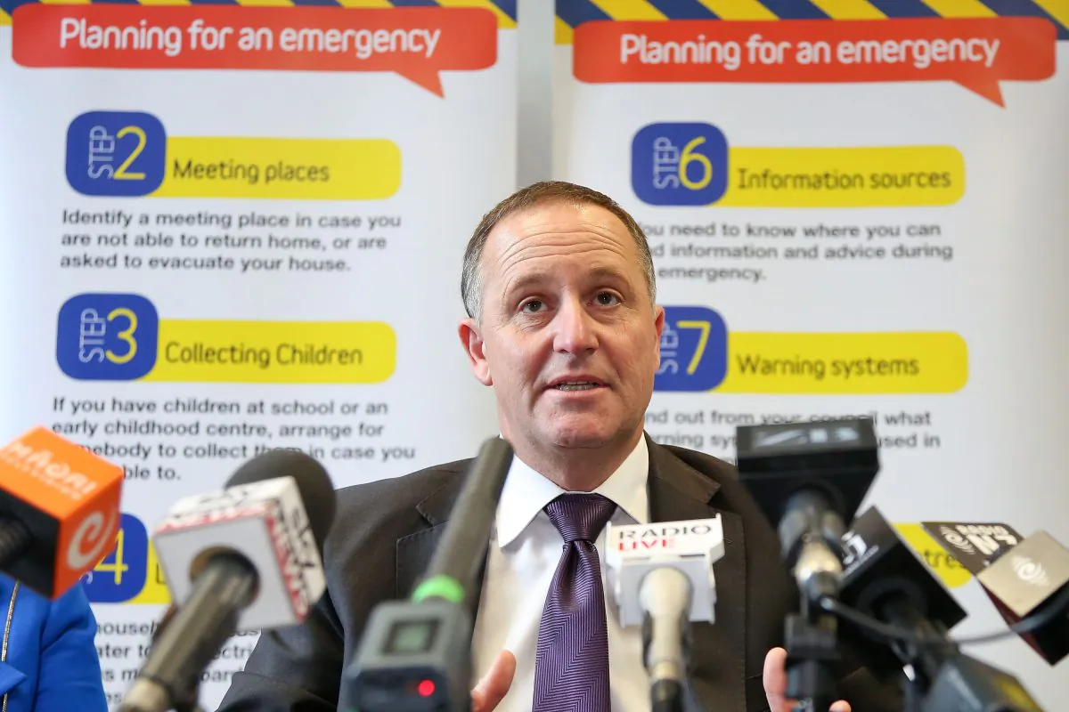 New Zealand Prime Minister John Key. (Hagen Hopkins/Getty Images)