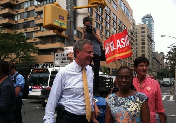 NYC Mayor's Race: Pictures Of Candidates And Voters On Voting Day | The ...