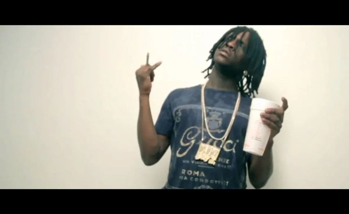 A YouTube screenshot of drill rapper Chief Keef from Chicago. (Screenshot via The Epoch Times)
