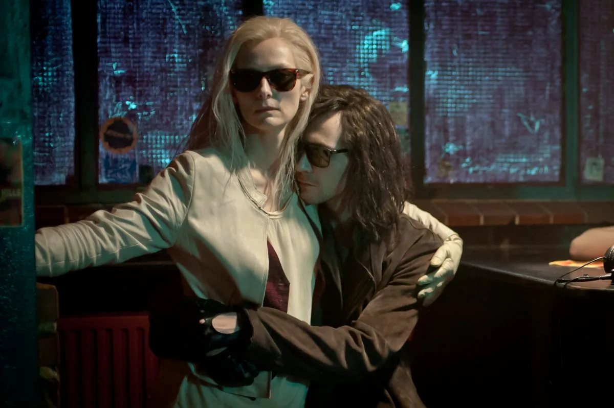 Meloncholic vampire Adam, played by Tom Hiddleston of Thor/Avengers fame is the angst to Eve easy grace played by arthouse film favourite Tilda Swinton, also known for other supernatural roles including witches and angels. (Photo courtesy TIFF)