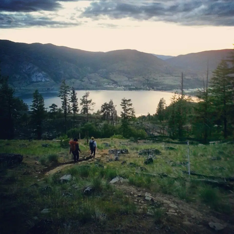 Hikers on Vancouver Island, Canada. (Nicholas Hardman)