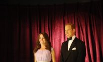 Britain’s Royal Couple in Nation’s Capital, in Wax