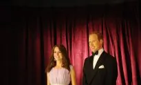 Britain’s Royal Couple in Nation’s Capital, in Wax