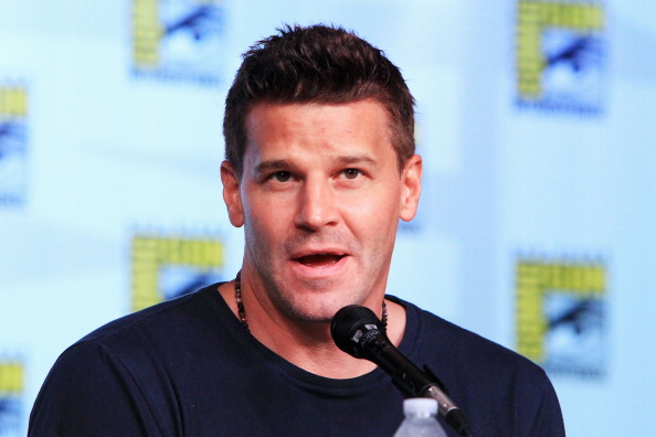 Actor David Boreanaz speaks at 'Bones' Panel Discussion during Comic-Con International 2012 at San Diego Convention Center on July 13, 2012 in San Diego, California. (Photo by Alexandra Wyman/Getty Images)