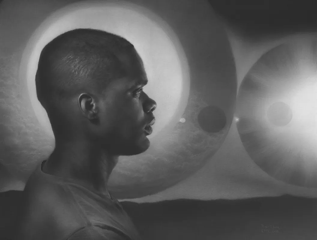 A pastel drawing by Roger Long, 34, from Ani Art Academy Waichulis. (Courtesy of ARC)