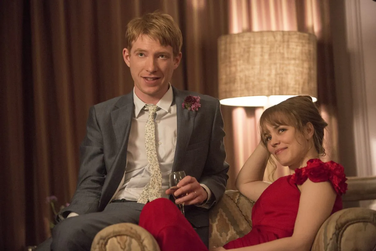Tim (Domhnall Gleeson) and Mary (Rachel McAdams) in "About Time", the new comedy about love and time travel from writer/director Richard Curtis, which discovers that, in the end, making the most of life may not need time travel at all. (Murray Close)