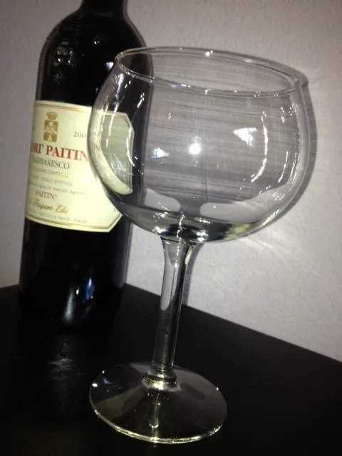 The bigger and wider the glass the more we pour (photo provided by LivligaHome).