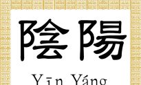 Chinese Characters: Yin, Yang (陰, 陽)