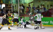 Sharks and Aces Notch Up First Round CIHL Wins