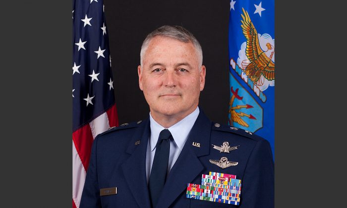 This undated handout photo provided by the U.S. Air Force shows Maj. Gen. Michael J. Carey. The Air Force is firing Carey, the two-star general in charge of all of its nuclear missiles, in response to an investigation into alleged personal misbehavior, officials told The Associated Press on Friday, Oct. 11, 2013. Carey is being removed from command of the 20th Air Force, which is responsible for three wings of intercontinental ballistic missiles  a total of 450 missiles at three bases across the country, the officials said. (AP Photo/U.S. Air Force)