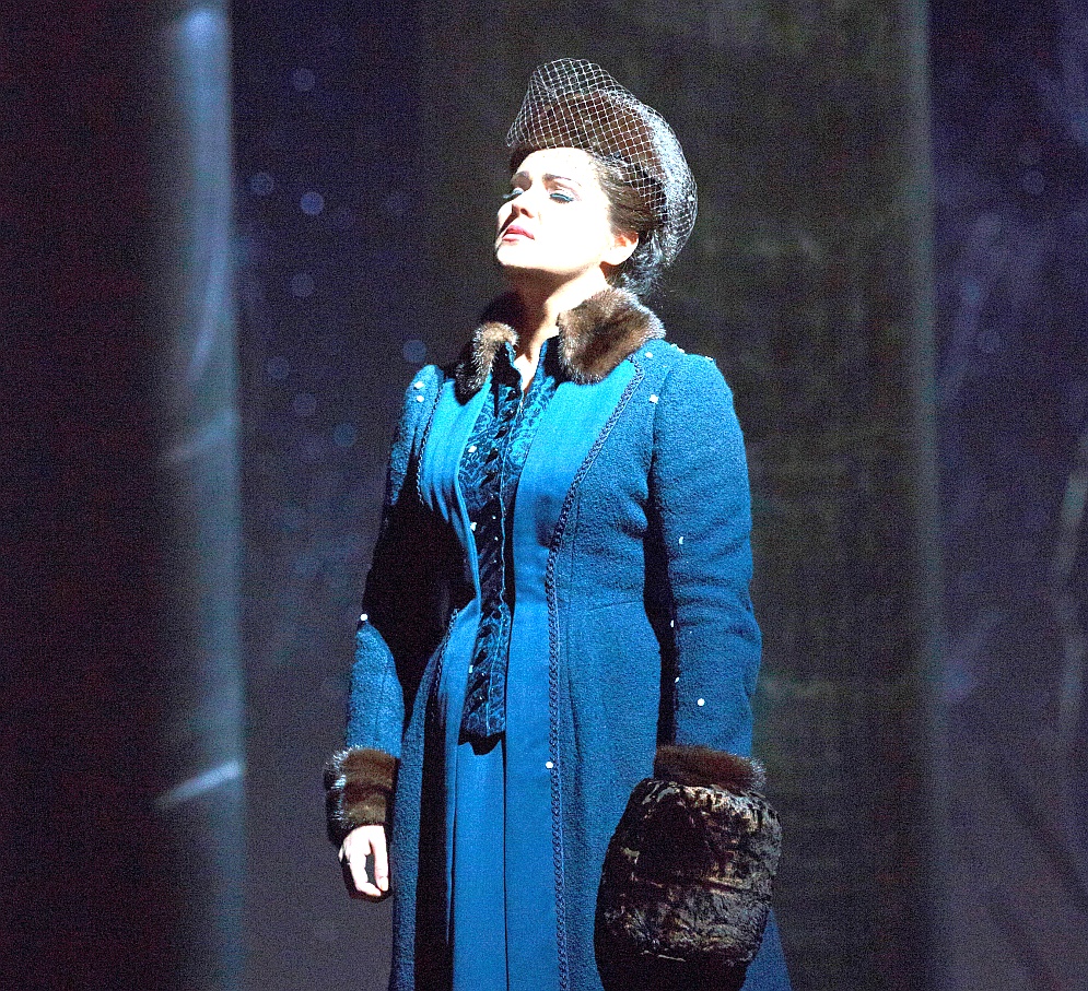 Anna Netrebko as Tatiana in Tchaikovsky's "Eugene Onegin."
(Howard/Metropolitan Opera)