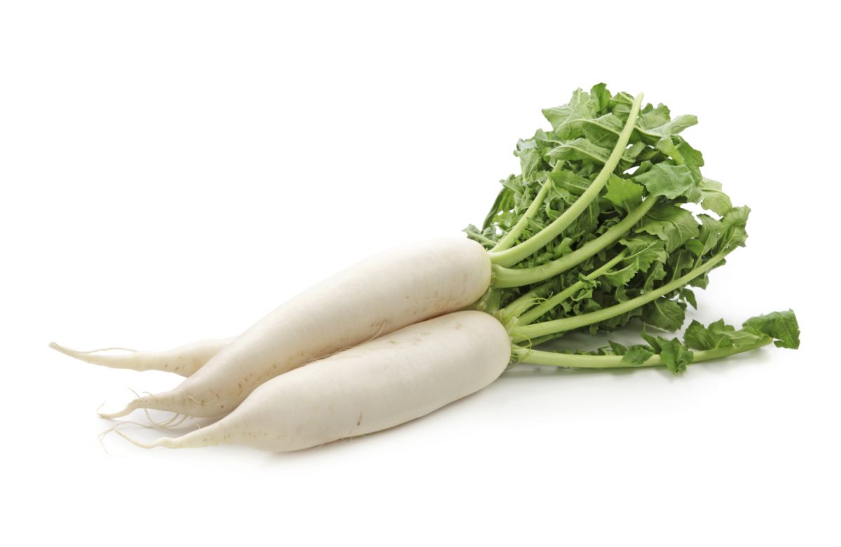 Radishes are a brilliant for reducing and digesting excess fat and mucous in the body. (Photos.com)