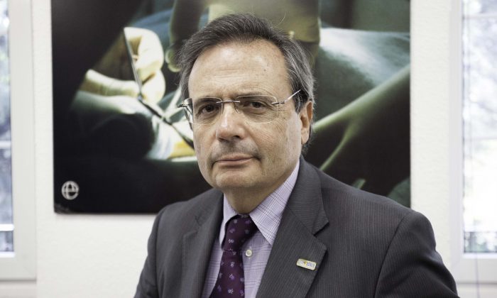 Dr. Rafael Matesanz, director of the National Transplant Organization in Spain (Nathalie Paco/Epoch Times) 