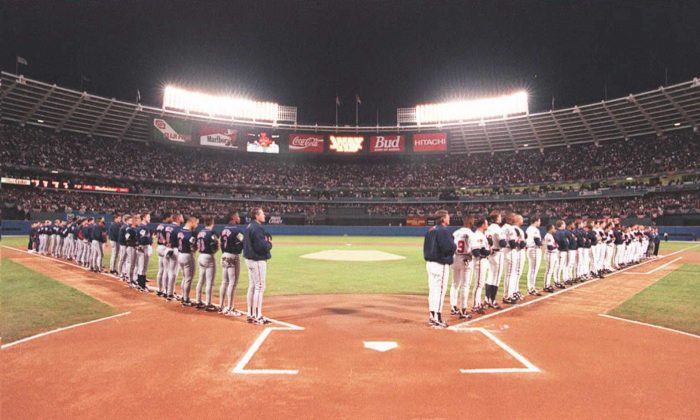 Though the World Series is a very popular event nowadays, the first deciding game of the World Series drew just 7,455 fans. (CHRIS WILKINS/AFP/Getty Images) 