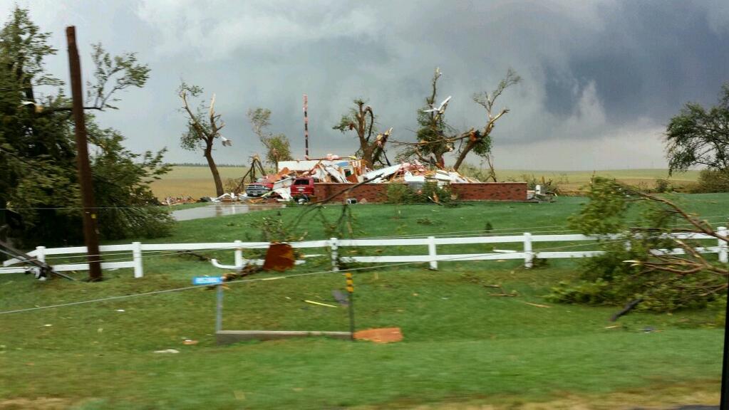 Nebraska Tornadoes Destroy Homes Near Wayne and Macy, Hit Cities in Iowa