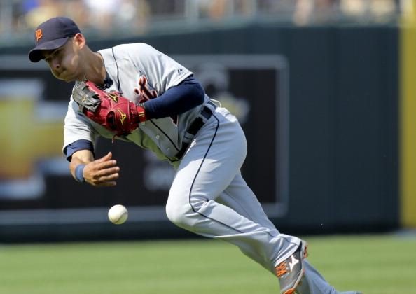 Detroit Tigers shortstop Jose Iglesias is a defensive wizard with the best batting average among American League rookies. (Photo by Ed Zurga/Getty Images)