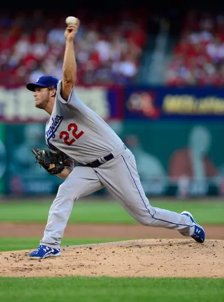Los Angeles Dodgers pitcher Clayton Kershaw had a historically good season atop the pitching staff. (Photo by Jeff Curry/Getty Images)