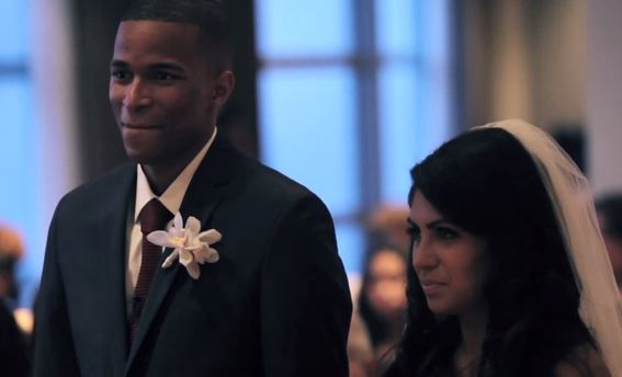 A "Pinterest wedding," was planned by Ryan Leak, largely based on his girlfriend's Pinterest posts. (Screenshot/YouTube)