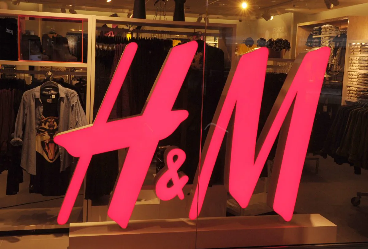 An H&M shop at the Beaugrenelle shopping center in Paris, Oct. 22. (ERIC PIERMONT/AFP/Getty Images)