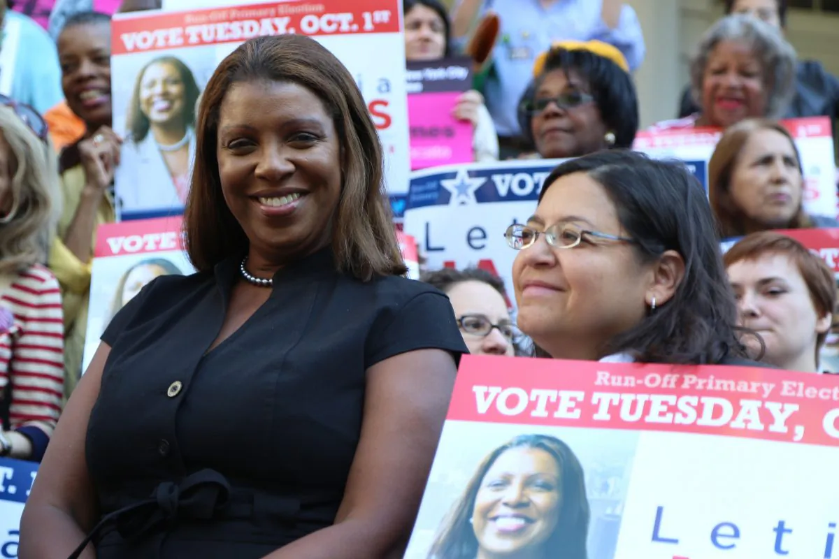 Letitia James on Sept. 19, 2013. (Christian Watjen/Epoch Times)
