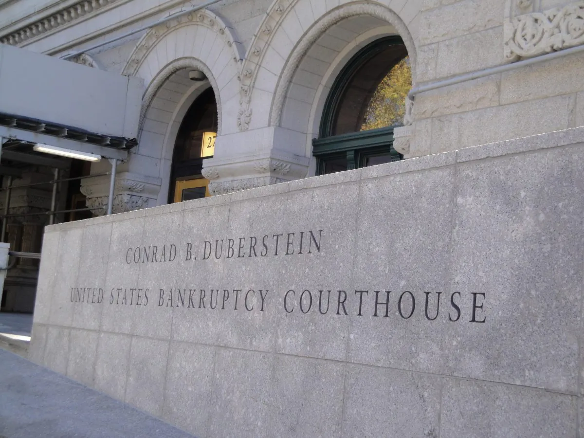 The U.S. District Bankruptcy Court in Brooklyn, New York, on Nov. 4, 2013. (Sarah Matheson/Epoch Times)