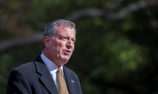 Veterans Day Hits Home for de Blasio