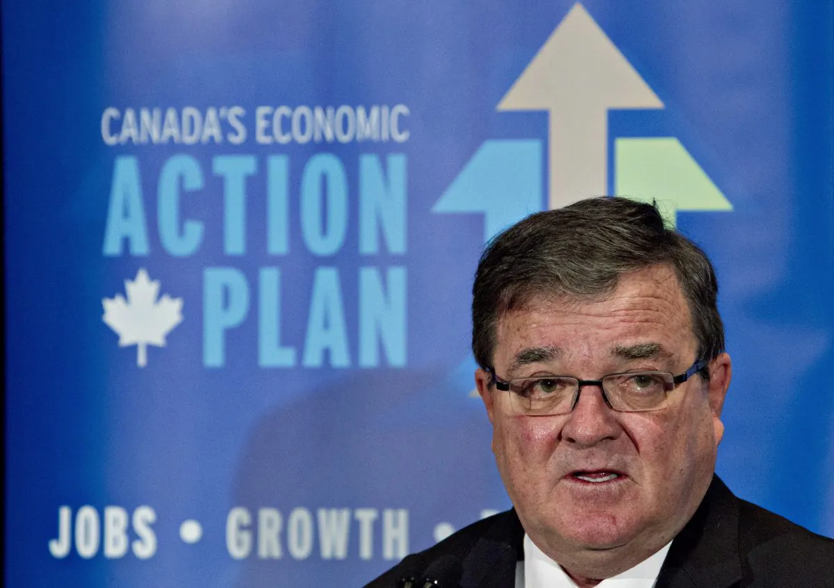 Federal Finance Minister Jim Flaherty delivers an update of economic and fiscal projections in Edmonton on Tuesday, Nov. 12, 2013. (The Canadian Press/Jason Franson)