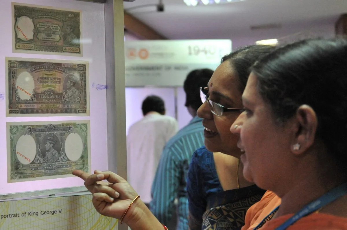 Indian opened its first all-women bank on Tuesday. Only 26 percent of the Indian women have bank accounts according to a government release and the exclusive bank for women is expected to become a means of empowerment for women in the country. (Noah Seelam/AFP/Getty Images)