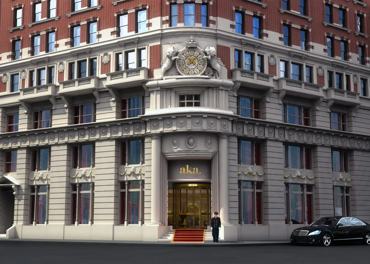 The planned AKA Wall Street location. (Courtesy of Prodigy Network)