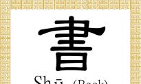 Chinese Character for Book: Shū (書)