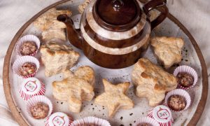 A Holiday Breakfast: Biscuits and Cranberry-Walnut Butter 