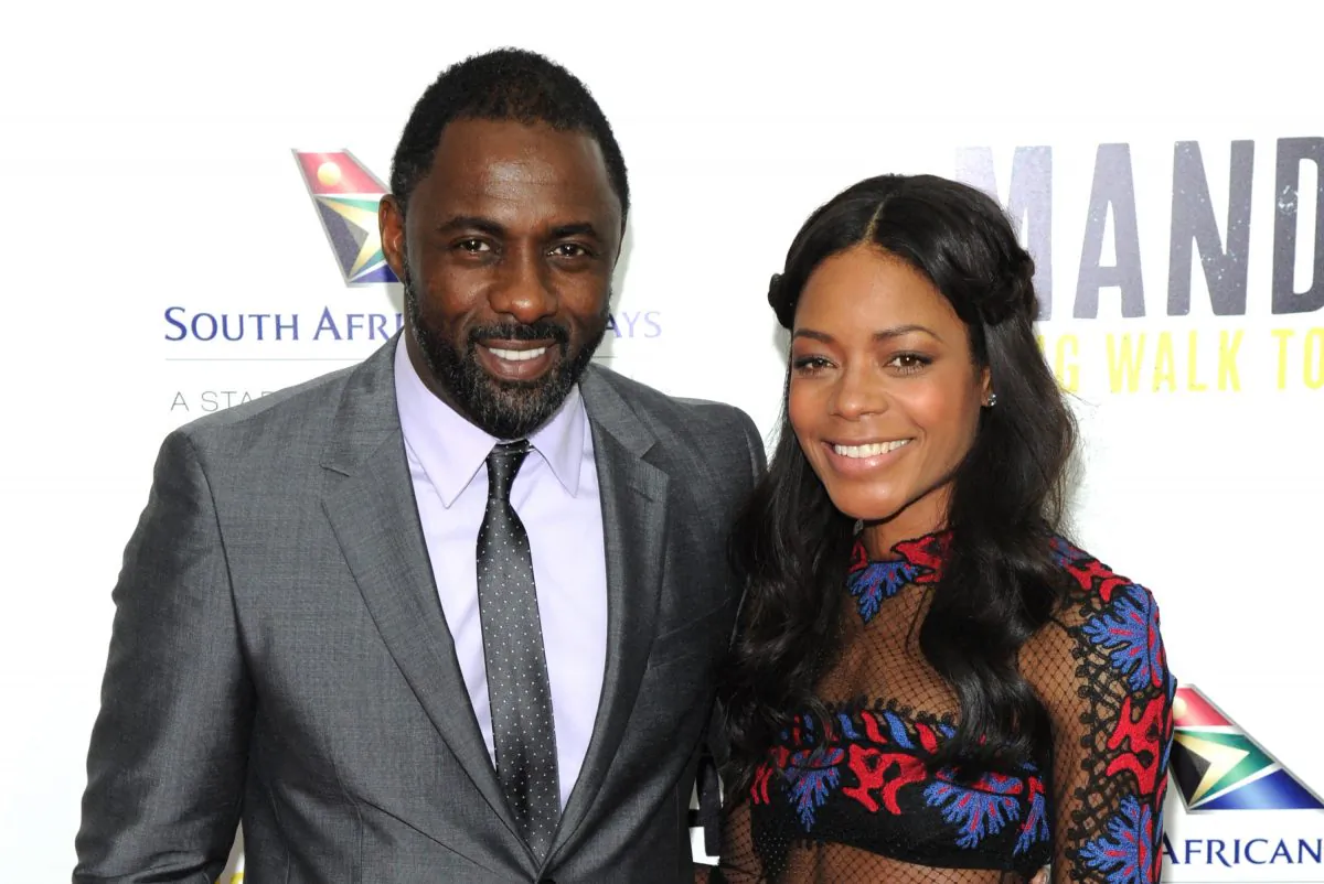 Idris Elba and Naomie Harris attend the New York premiere of Mandela: Long Walk to Freedom at Lincoln Center in New York on Nov. 14, 2013. Elba plays Nelson Mandela and Harris plays Winnie Mandela in the film. (Bryan Bedder/Getty Images for The Weinstein Company)