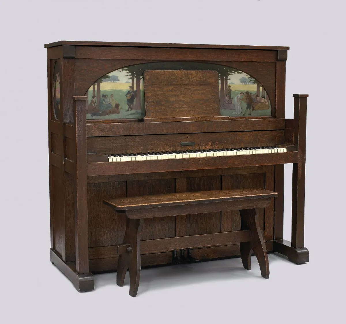 "Piano and Bench," by George A. Reid & Reid Brothers Manufacturing Company, Toronto, 1900. (Photo courtesy of NGC)