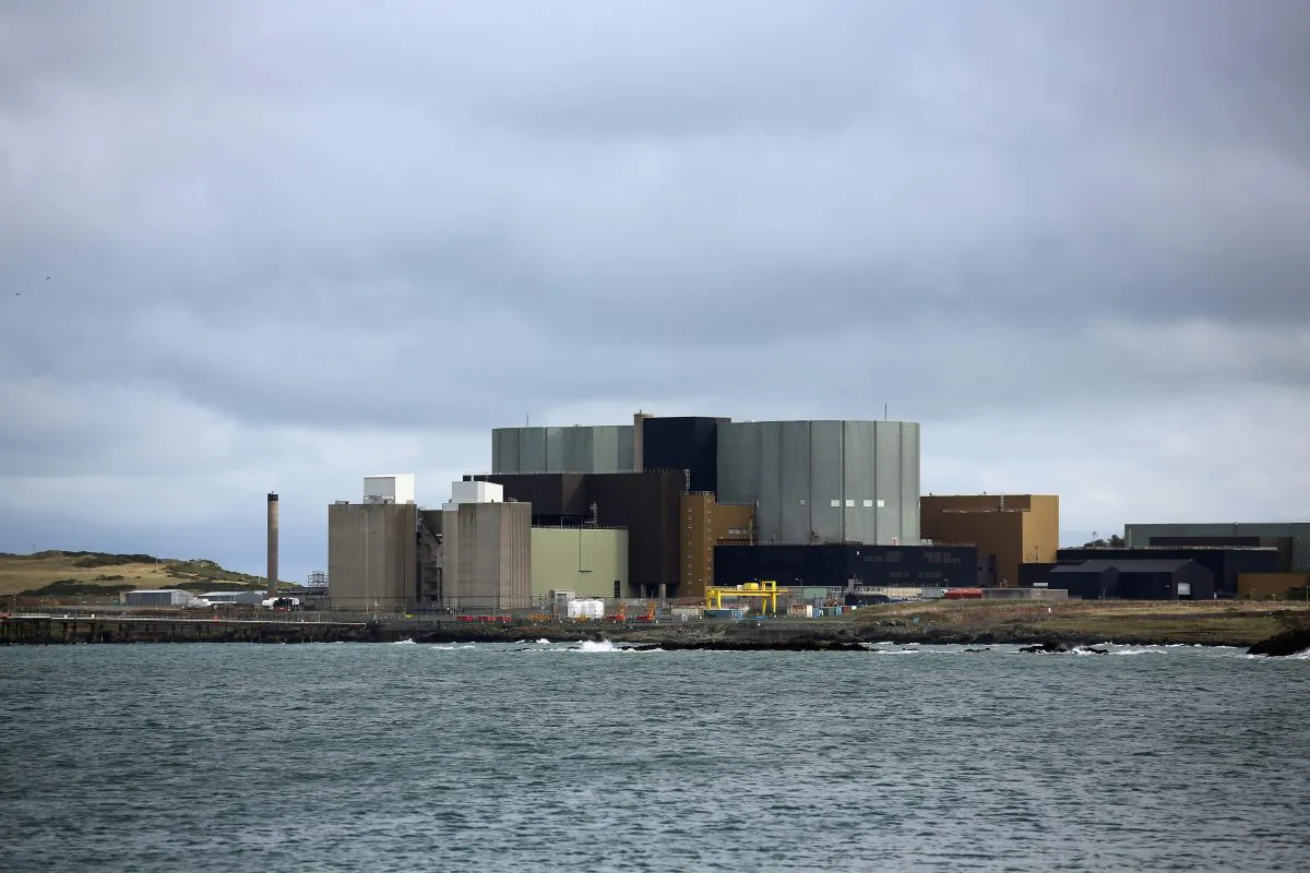 The Wylfa nuclear power station in Anglesey, Wales, on Oct. 30, 2012. Japanese company Hitachi plans to build a new nuclear reactor close to the site. 