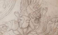 Mysterious Box Contains Detailed Drawings of Winged Aliens; WWII Vet Presumed Owner