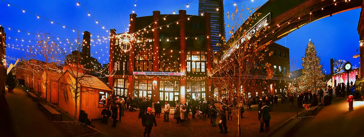 A view of Lowe's Toronto Christmas Market. The photo won 2nd prize in a photography contest organized by the Christmas Market last year. The contest is on again this year, running until Jan. 10, 2013. Visit the event website for more details.
 (Mark Fung)