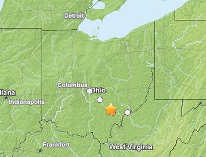 Earthquake Today in Ohio Athens, Nelsonville Residents Feel Quake