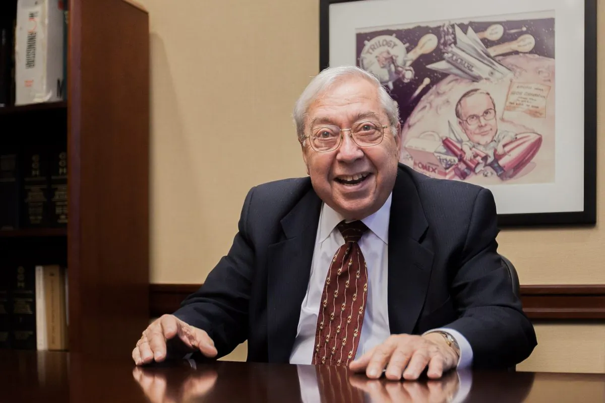 Harry Edelson at his office on the Upper West Side in New York on Nov 21, 2013. (Petr Svab/Epoch Times)