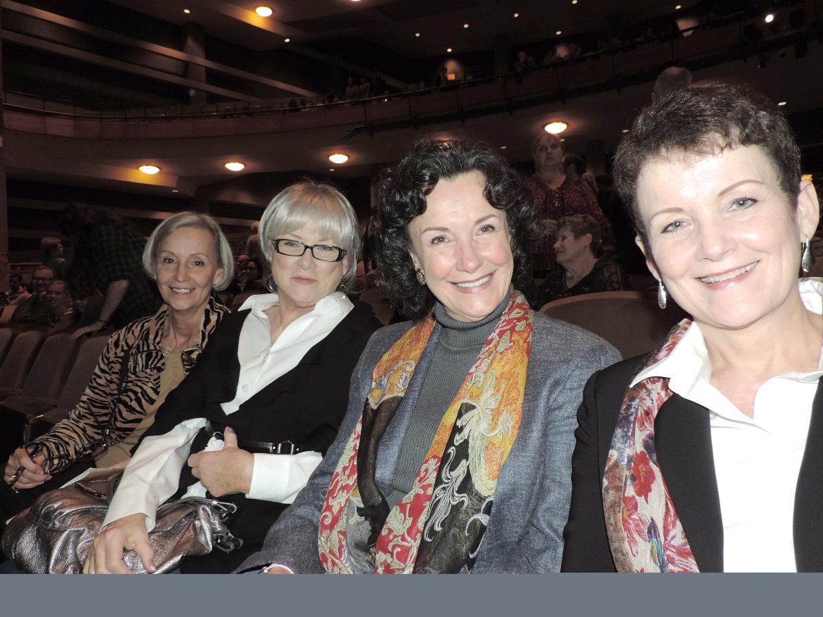 Sylvia Rizk was in attendance at Shen Yun Performing Arts as part of a gift for her sister. (Lily Setoh/Epoch Times) 