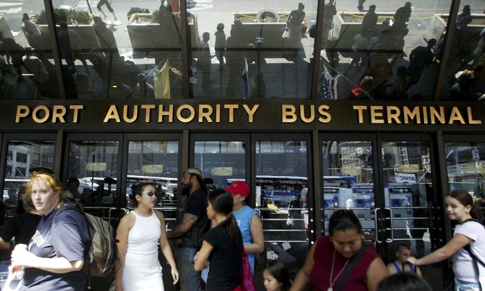 A file photo of the Port Authority Bus Terminal. (Mario Tama/Getty Images)